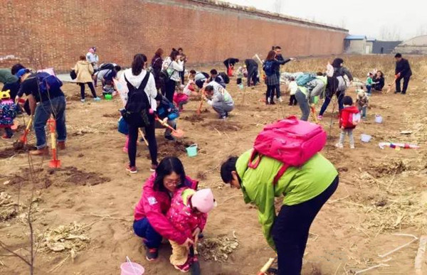 NYC紐約國際天津熙悅匯購物中心：【精彩回顧】”不負(fù)春光不負(fù)你”—NYC植樹行
