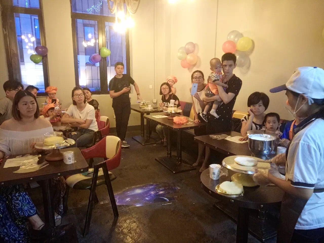 【父親節(jié)活動(dòng)回顧】爸氣十足--DIY CAKE_NYC紐約國際浙江余姚萬達(dá)中心