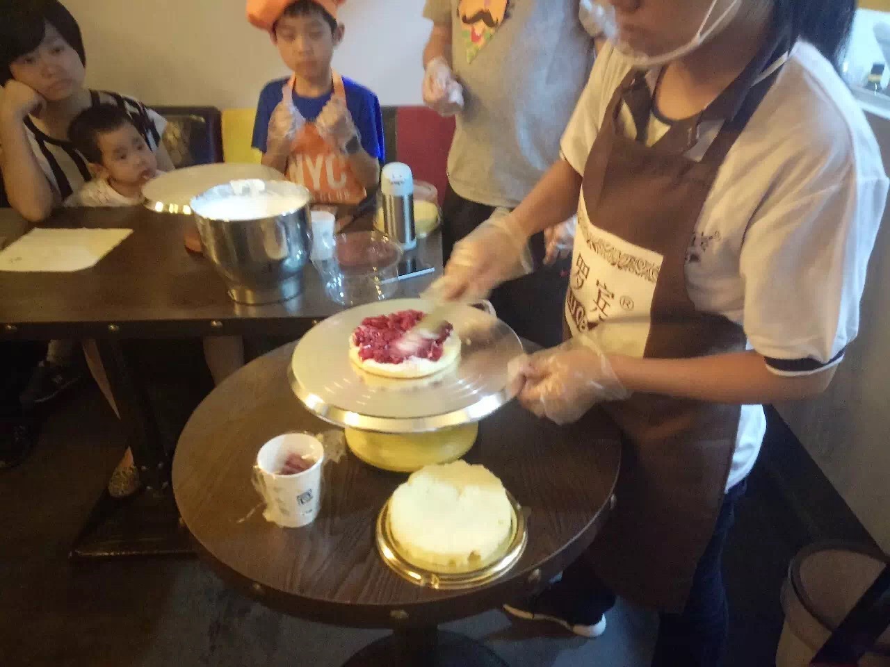 【父親節(jié)活動(dòng)回顧】爸氣十足--DIY CAKE_NYC紐約國際浙江余姚萬達(dá)中心