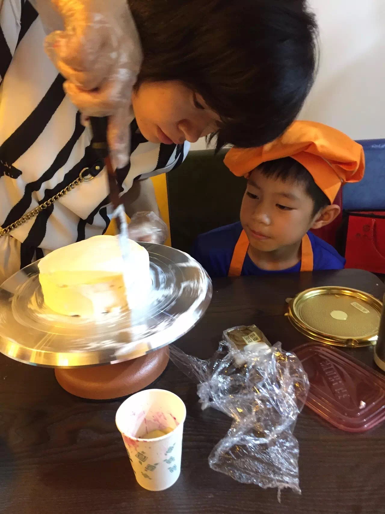 【父親節(jié)活動(dòng)回顧】爸氣十足--DIY CAKE_NYC紐約國際浙江余姚萬達(dá)中心