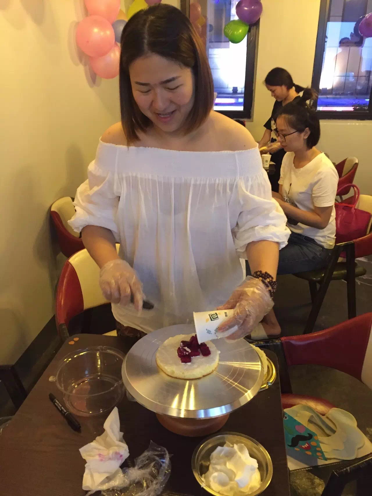 【父親節(jié)活動(dòng)回顧】爸氣十足--DIY CAKE_NYC紐約國際浙江余姚萬達(dá)中心