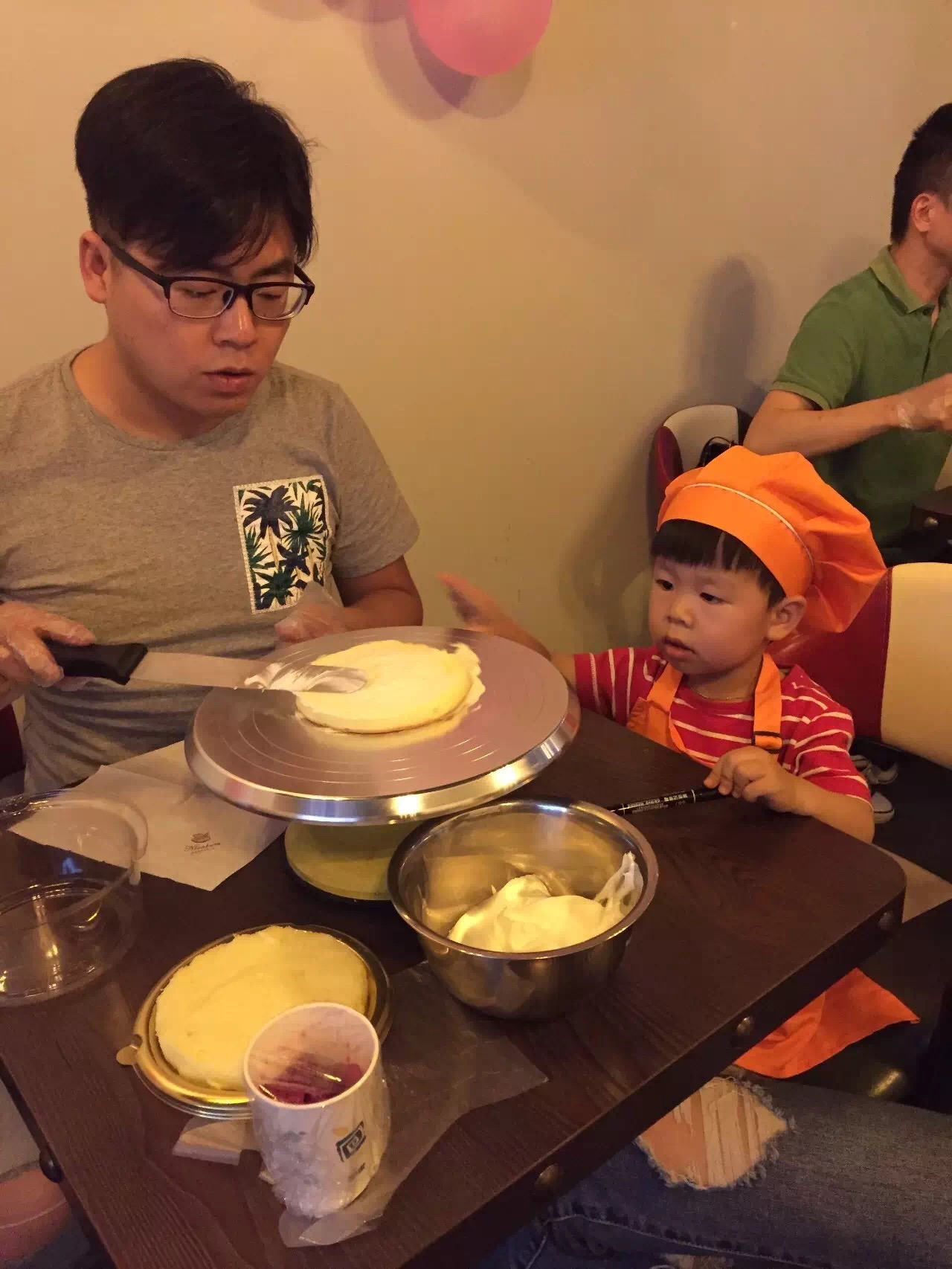 【父親節(jié)活動(dòng)回顧】爸氣十足--DIY CAKE_NYC紐約國際浙江余姚萬達(dá)中心