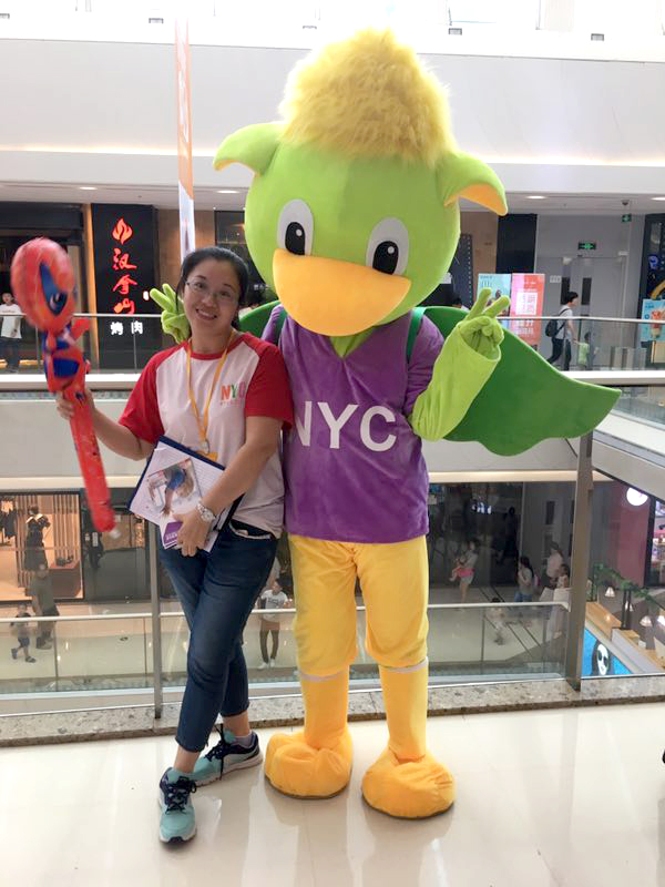 NYC紐約國際廣州番禺早教中心：助力孩子王周年慶祝會，吉祥物Pongo是家長和小朋友的最愛