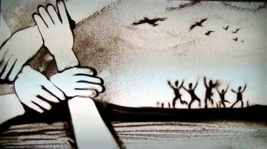 NYC紐約國(guó)際太原早教中心沙畫(huà)DIY預(yù)告