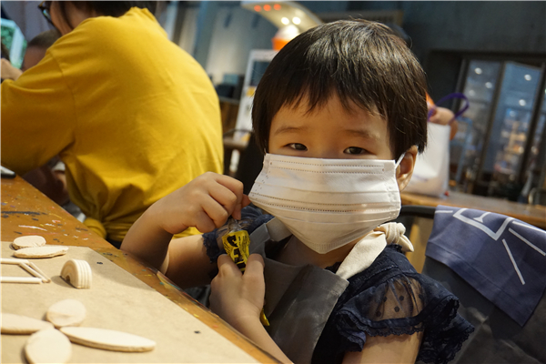 NYC紐約國際杭州遠(yuǎn)洋樂堤港早教中心小小木工藝術(shù)貼畫回顧