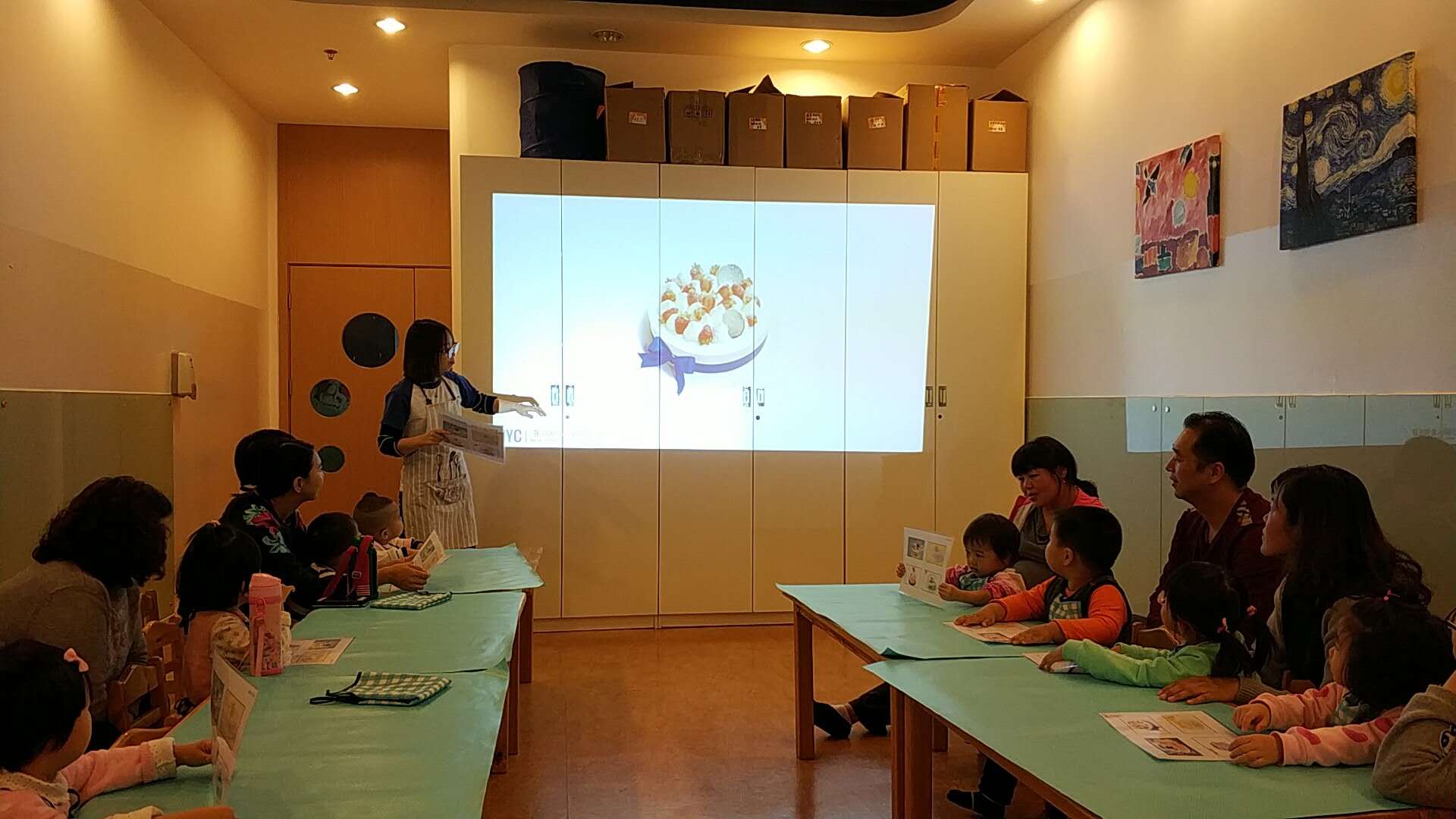 NYC紐約國(guó)際通州羅斯福廣場(chǎng)早教中心小小蛋糕師第一場(chǎng)活動(dòng)回顧