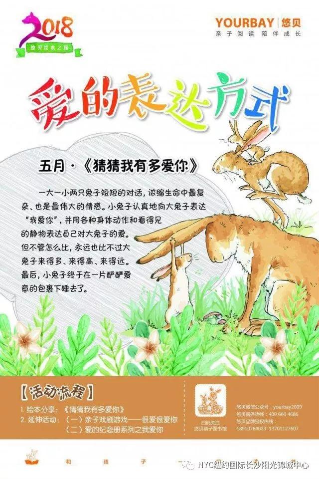 NYC長沙早教中心五月份活動預告