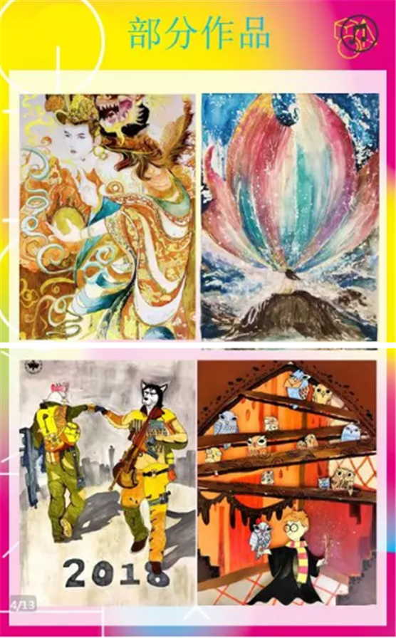 NYC大連印象城早教中心：吉美吉創(chuàng)意畫展，快樂涂鴉~~~