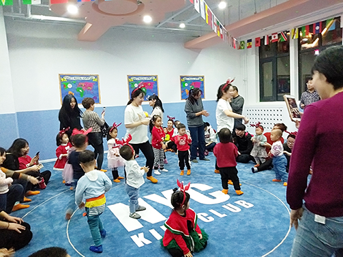 NYC紐約國際天津?yàn)I海早教中心：圣誕狂歡夜活動回顧