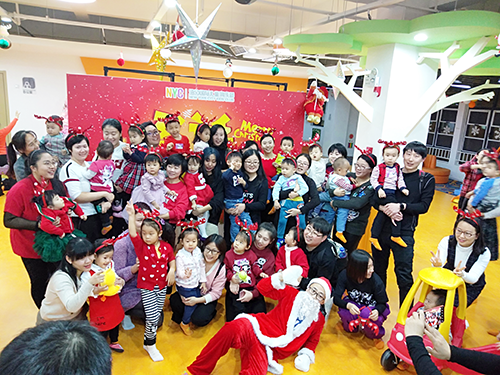 NYC紐約國際天津?yàn)I海早教中心：圣誕狂歡夜活動回顧