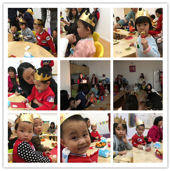 NYC紐約國際惠州早教中心：【活動回顧】12月會員寶寶生日PARTY！~