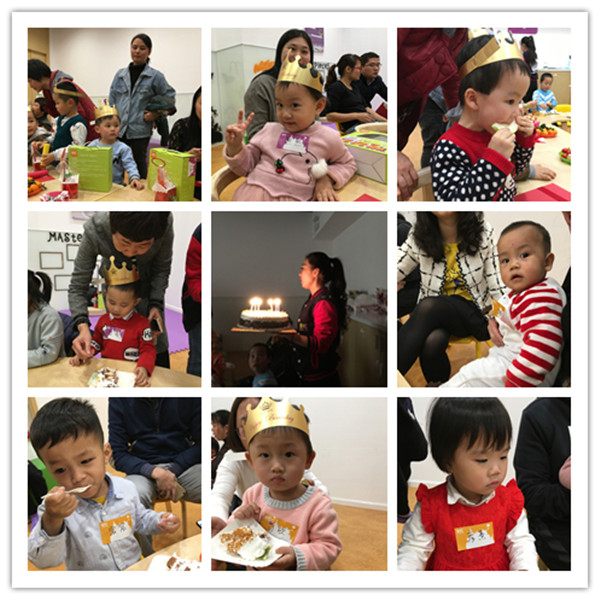 NYC紐約國際惠州早教中心：【活動回顧】12月會員寶寶生日PARTY！~