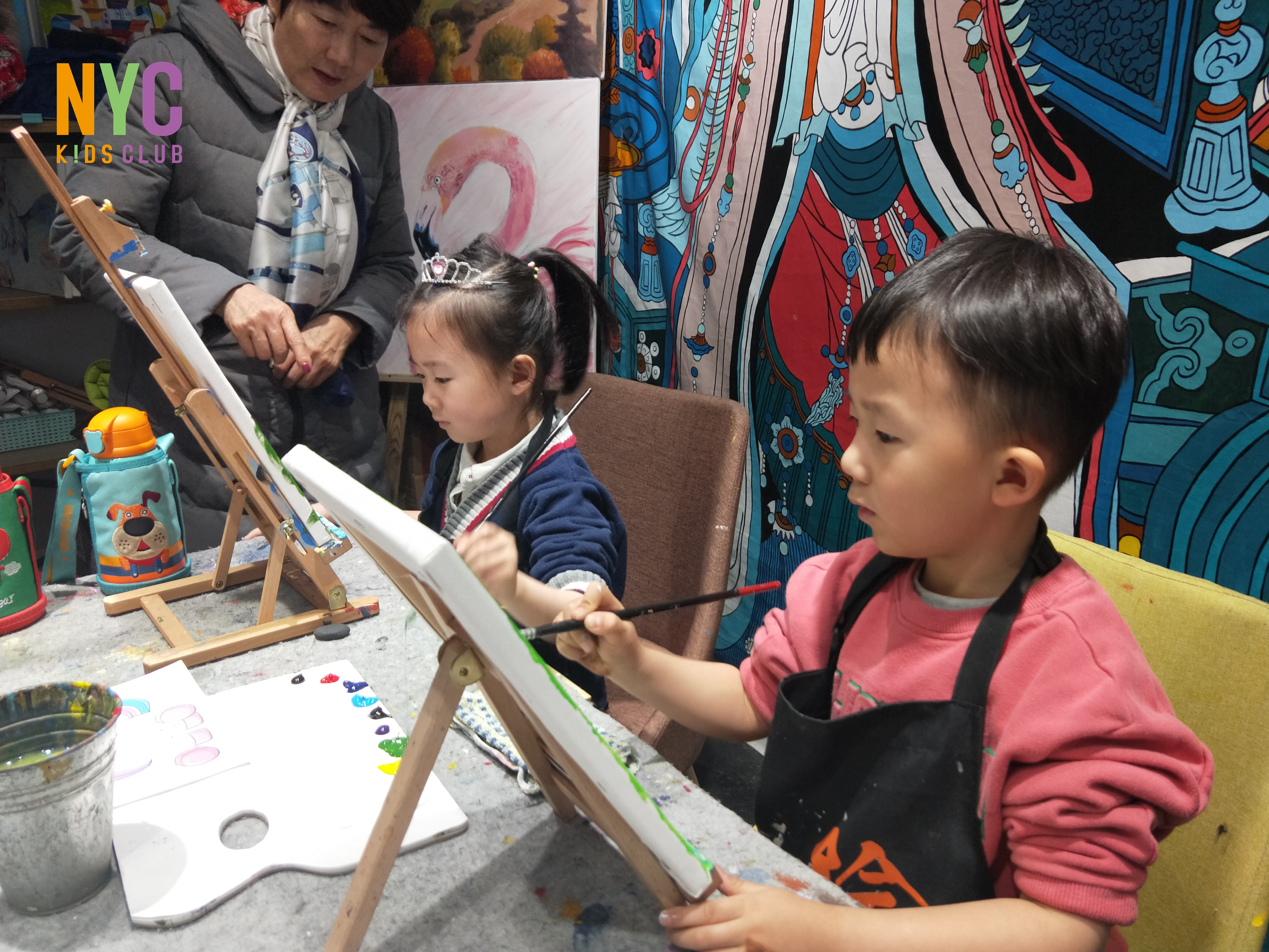 戶外體驗(yàn)課 涉筆成趣油畫DIY
