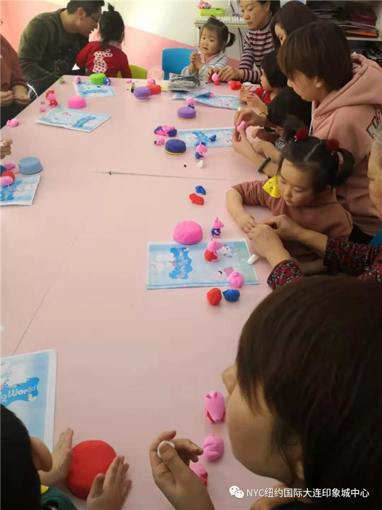 NYC紐約國(guó)際大連印象城早教中心：DIY動(dòng)物黏土音樂(lè)盒活動(dòng)回顧