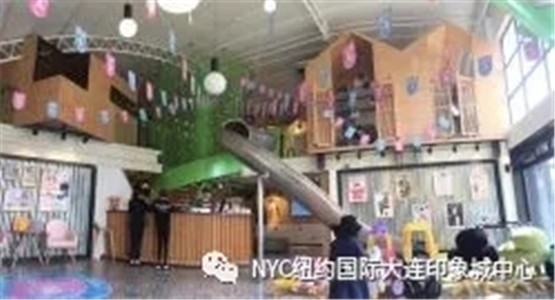 NYC紐約國(guó)際大連印象城早教中心 ：PAPAMAMA免費(fèi)拍攝五宮格
