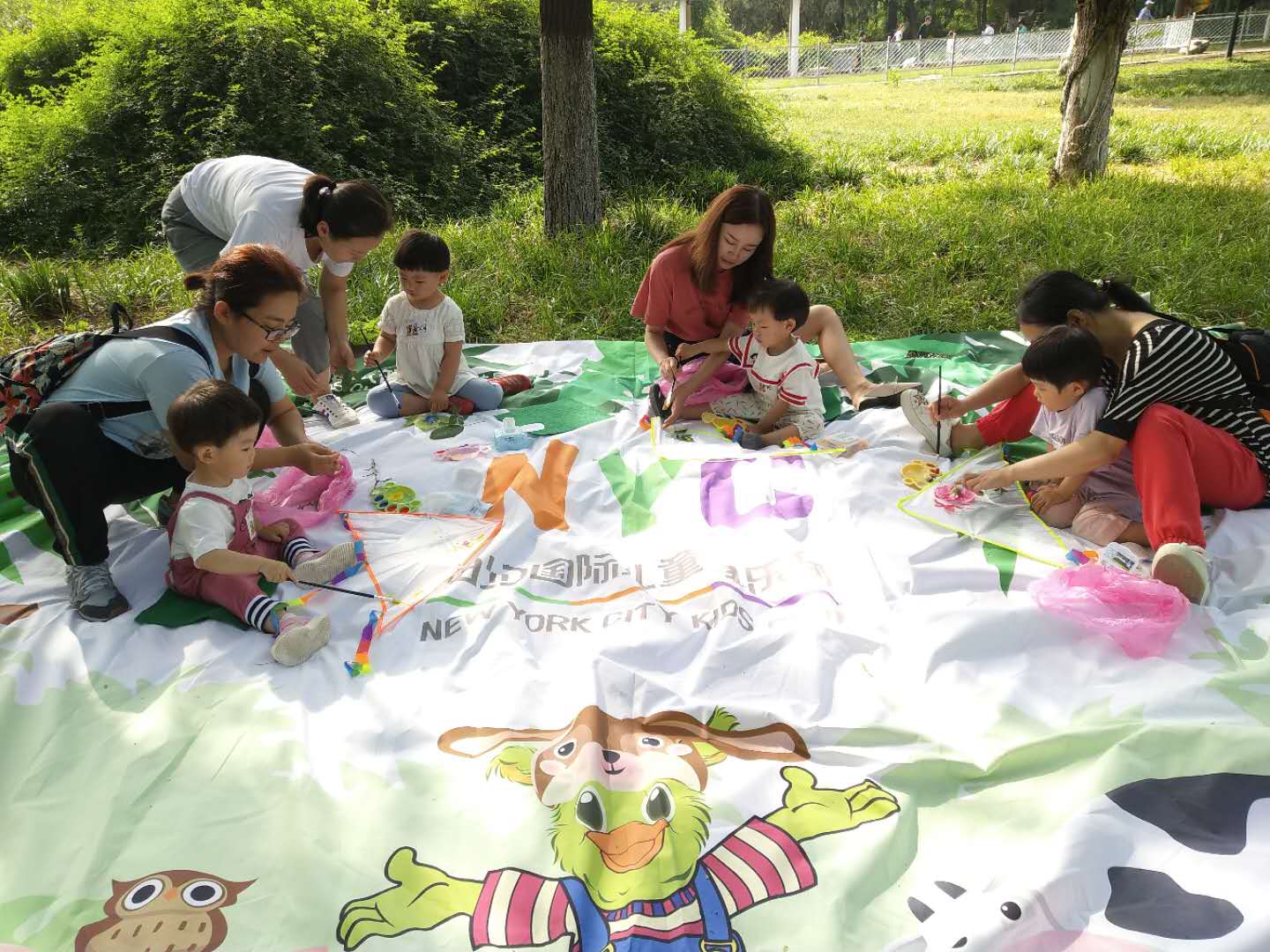 NYC紐約國際唐山早教中心：放飛希望—親子陪伴DIY風(fēng)箏，精彩回顧