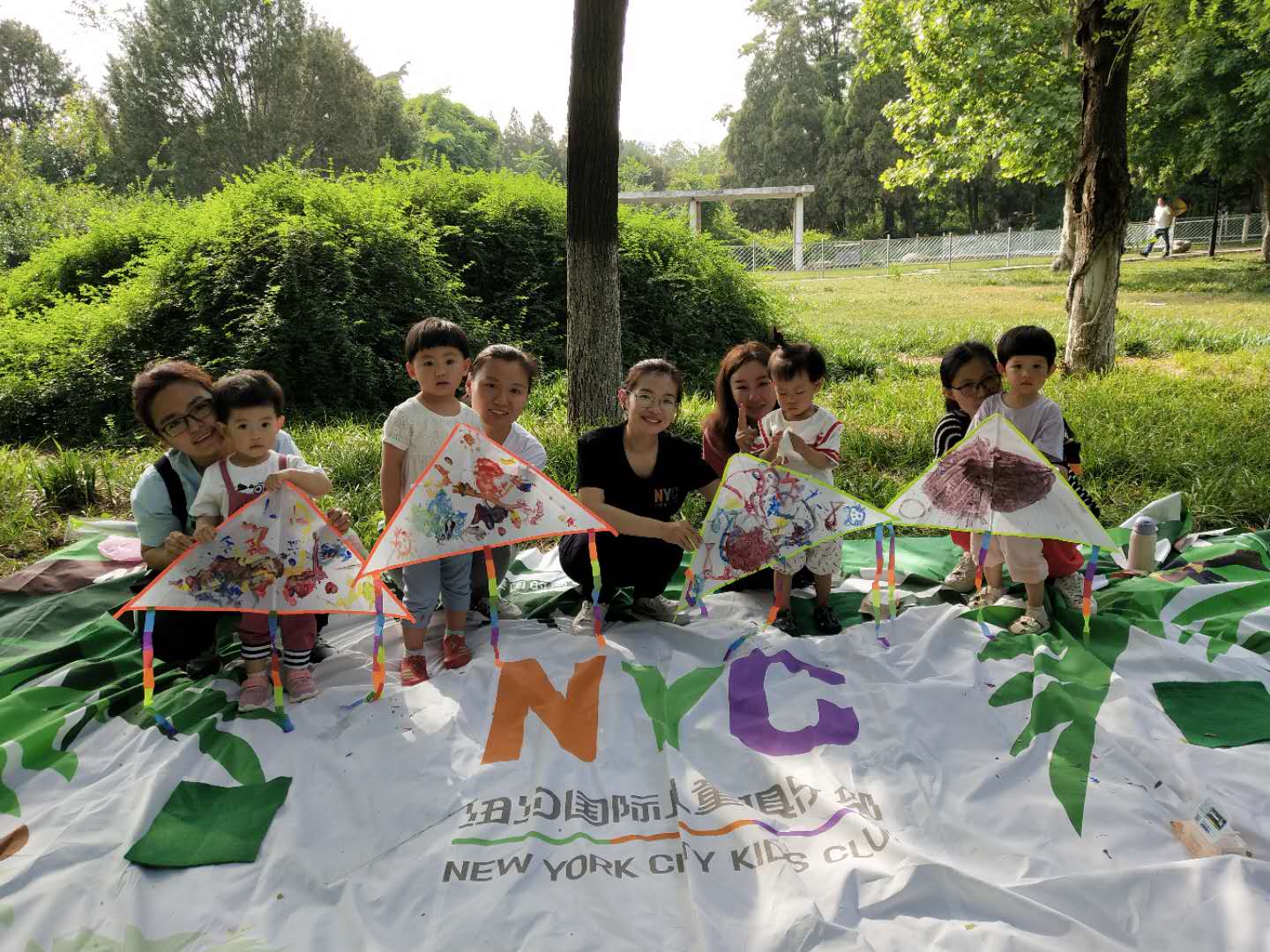 NYC紐約國際唐山早教中心：放飛希望—親子陪伴DIY風(fēng)箏，精彩回顧