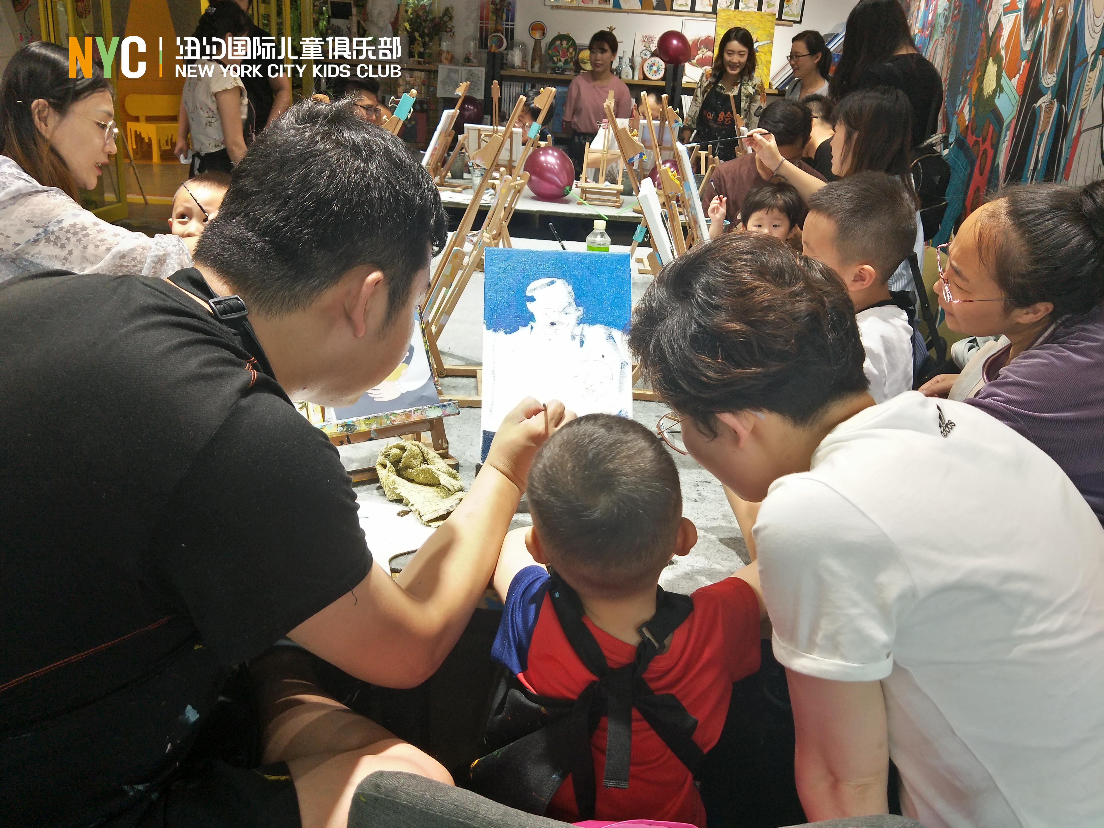 戶外體驗課 我的爸爸油畫DIY活動回顧
