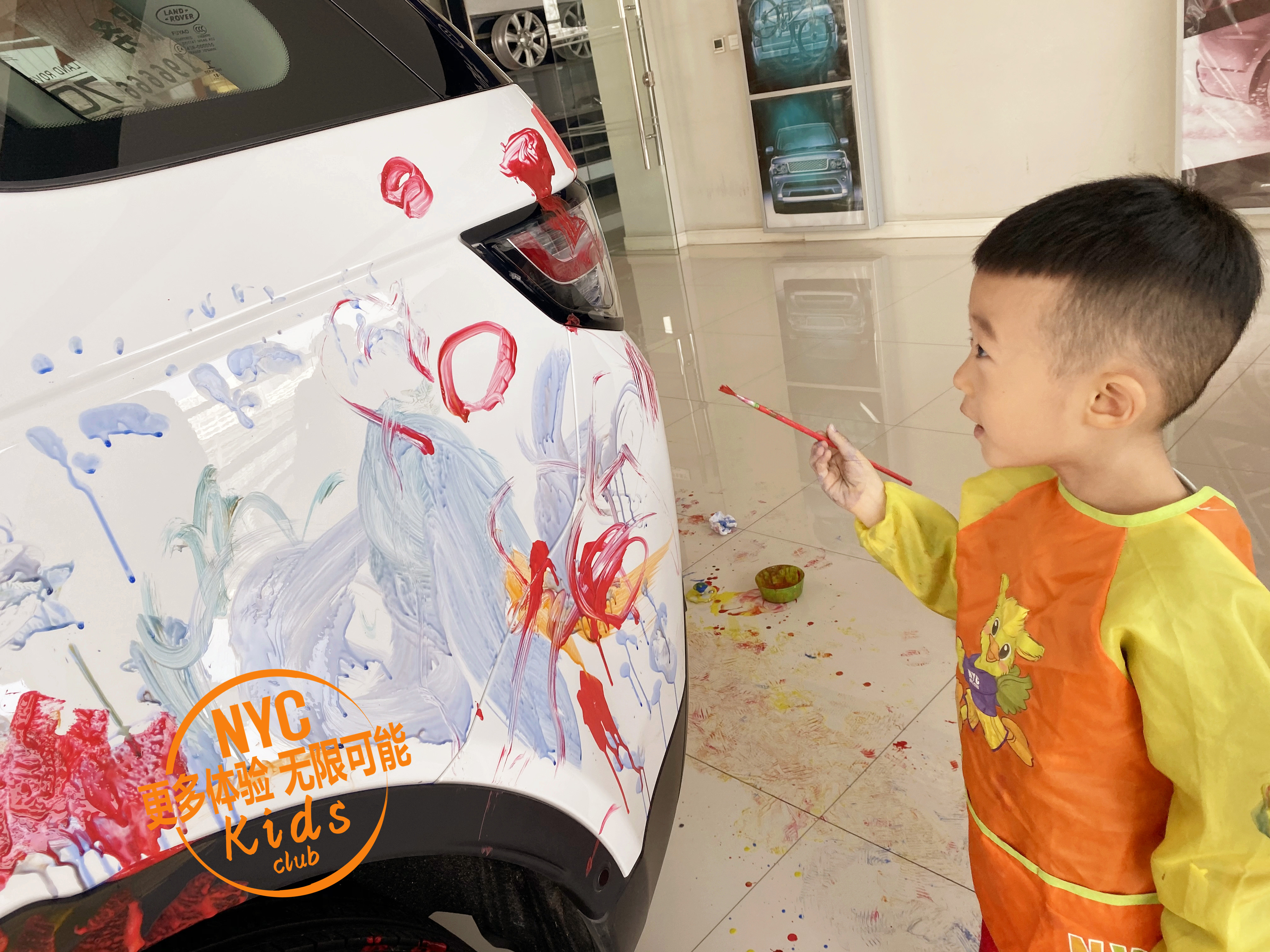 戶外體驗(yàn)課 汽車總動(dòng)員之車體涂鴉活動(dòng)回顧