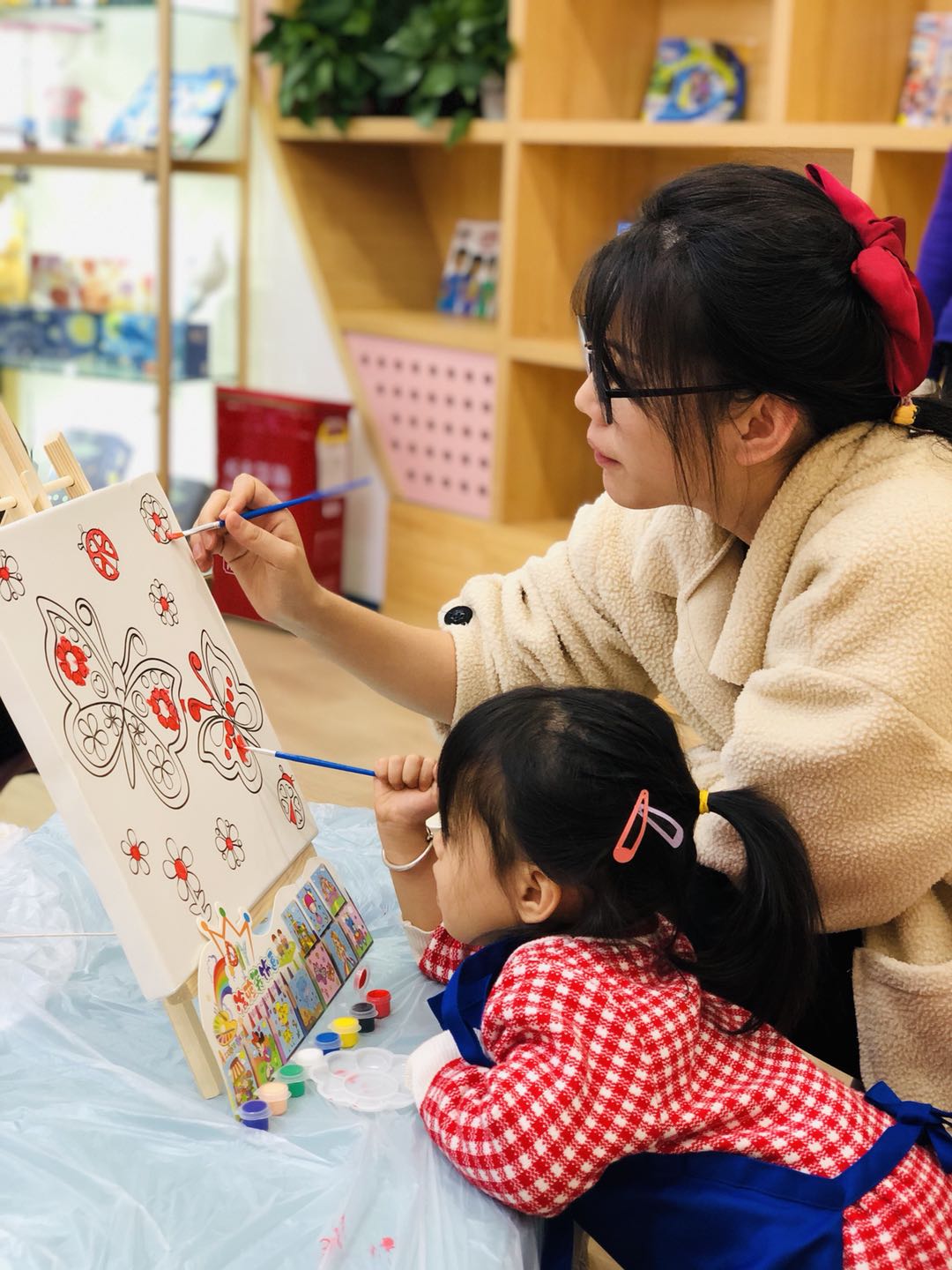NYC紐約國際西安早教中心：『活動回顧』我是油畫家